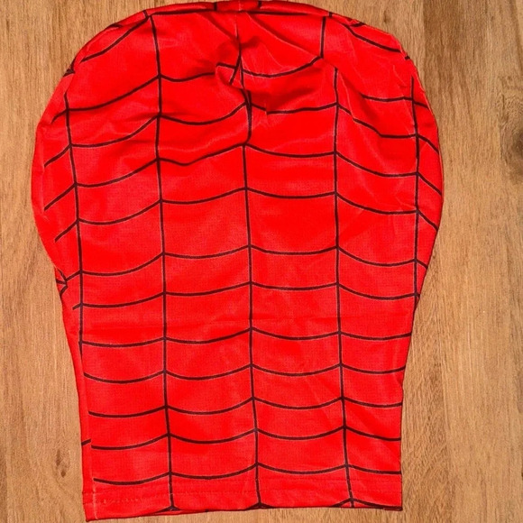 SPIDER-MAN BODYSUIT COSTUME COSPLAY HALLOWEEN MASK DRESS UP SIZE 8 - Picture 5 of 6